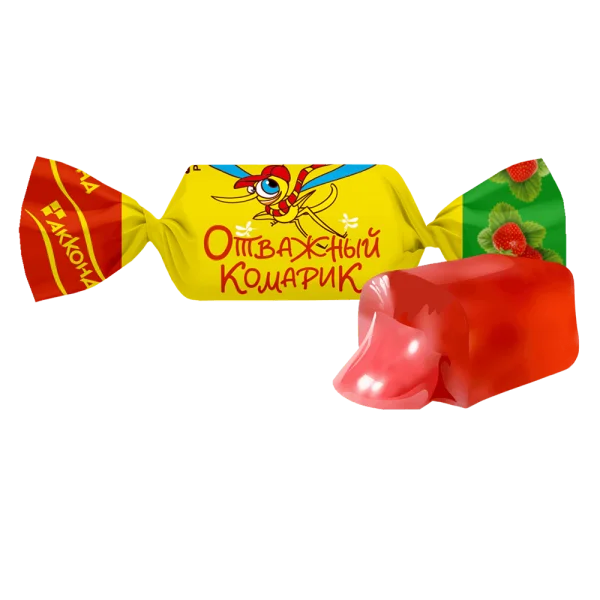 ОТВАЖНЫЙ КОМАРИК со вкусом клубники, 1 кг